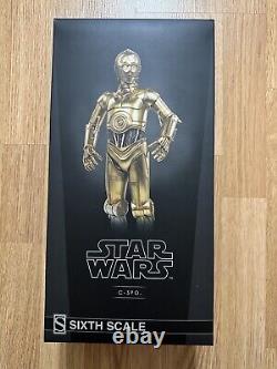 C-3PO Sideshow Exclusive Collectibles 1/6 Star Wars Figure 12