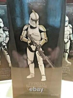 Clone Sergeant Sideshow collectibles 16 scale figure Militaries of Star Wars