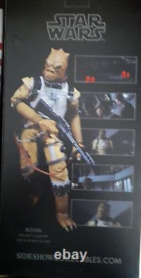 Hot 1/6 Sideshow Bossk Bounty Hunter Boba Star Wars Vader Lqqk Rare Toys 2 6