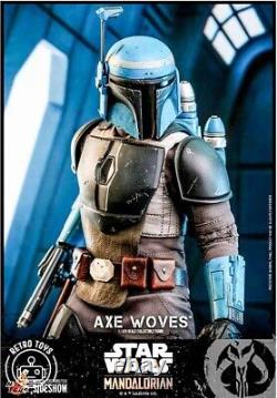 Hot Toys AXE WOVES Star Wars TMS070 1/6 Figure NEW Original Packaging Mandalorian Sideshow