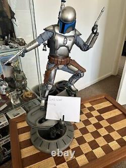 Jango Fett Star Wars Premium Format Sideshow Statue