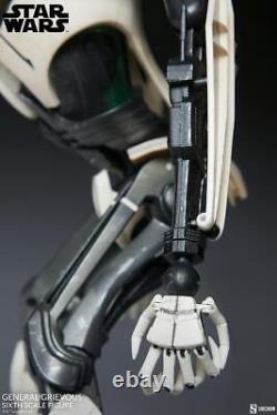 Limited Edition Sideshow Star Wars Statue og General Grievous The Clone Wars