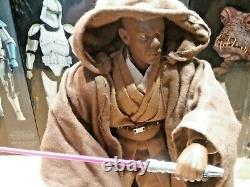 Mace Windu Sideshow collectibles 16 scale figure Order of the Jedi Star Wars