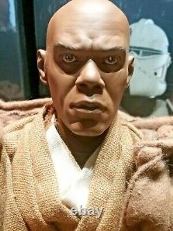 Mace Windu Sideshow collectibles 16 scale figure Order of the Jedi Star Wars