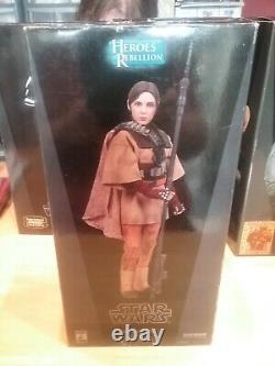 Princess Leia as Boushh Sideshow Heroes of Rebellion 16 scale figure Star Wars