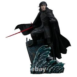 SIDESHOW STAR WARS EPISODE IX PREMIUM FIGURE KYLO REN 55CM Minor Damaged Box