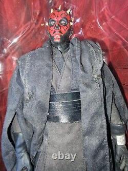 STAR WARS DARTH MAUL Sith Lord Sideshow Collectibles LOTS 16 Scale Figure 2006