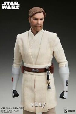 Sideshow Collectibles 1/6 Scale STAR WARS THE CLONE WARS OBI WAN KENOBI