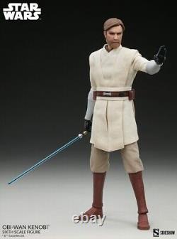 Sideshow Collectibles 1/6 Scale STAR WARS THE CLONE WARS OBI WAN KENOBI