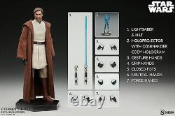 Sideshow Collectibles 1/6 Scale STAR WARS THE CLONE WARS OBI WAN KENOBI