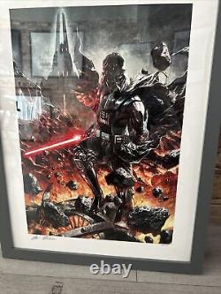 Sideshow Darth Vader Art Print The Chosen One Limited To 700