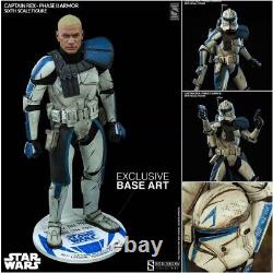 Sideshow Hot Toys Star Wars Captain Rex Clone Trooper Phase2 Armor 1/6 Scale New