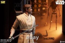Sideshow Limited Edition Star Wars The Clone Wars Obi-Wan Kenobi Action Figure