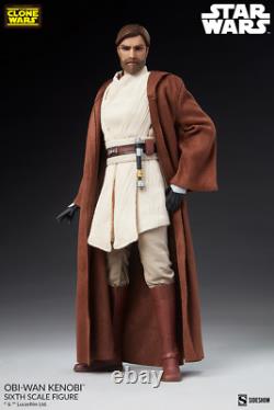 Sideshow Limited Edition Star Wars The Clone Wars Obi-Wan Kenobi Action Figure
