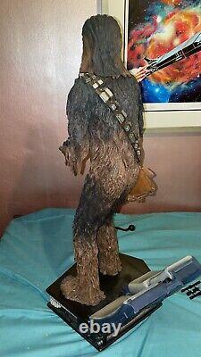 Sideshow Star Wars 14 Chewbacca Statue Rare