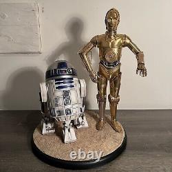 Sideshow Star Wars C-3PO & R2-D2 Premium Format Figure in box VGC