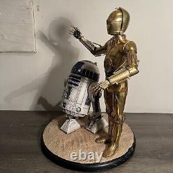 Sideshow Star Wars C-3PO & R2-D2 Premium Format Figure in box VGC