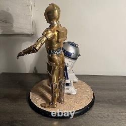 Sideshow Star Wars C-3PO & R2-D2 Premium Format Figure in box VGC