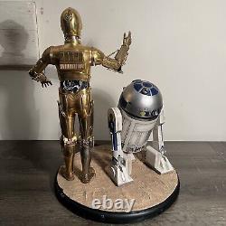 Sideshow Star Wars C-3PO & R2-D2 Premium Format Figure in box VGC