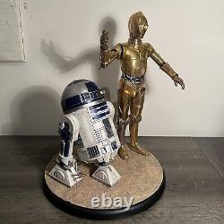 Sideshow Star Wars C-3PO & R2-D2 Premium Format Figure in box VGC