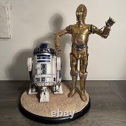 Sideshow Star Wars C-3PO & R2-D2 Premium Format Figure in box VGC