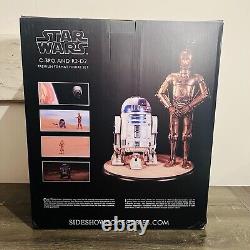 Sideshow Star Wars C-3PO & R2-D2 Premium Format Figure in box VGC