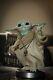 Sideshow Star Wars Child Grogu Modified To Pose With Beskar And Props Life Sized