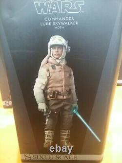 Sideshow Star Wars Luke Skywalker Hoth 1/6 Scale 12 Boxed