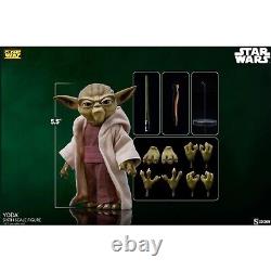 Sideshow Star Wars The Clone Wars Yoda Sixth Scale Figure NEW IN STOCK