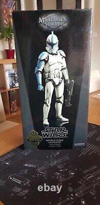 Sideshow Starwars Clone Wars Lieutenant Clone