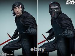 Star Wars Adam Driver Kylo Ren First Order Leader premium format statue Sideshow