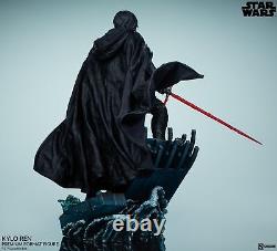 Star Wars Adam Driver Kylo Ren First Order Leader premium format statue Sideshow