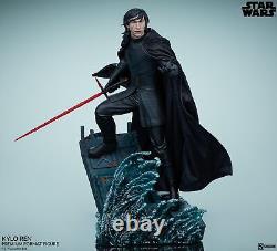 Star Wars Adam Driver Kylo Ren First Order Leader premium format statue Sideshow