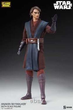 Star Wars Anakin Skywalker With Ahsoka Tano Hologram Sixth Scale figure Sideshow