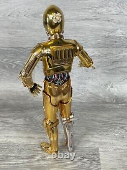 Star Wars C-3PO Figure, Sideshow, Medicom Toy, Real Action Heros, Light Up Eyes