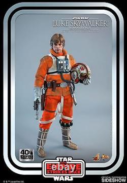 Star Wars Ep. V Luke Skywalker Snowspeeder Pilot 1/6 Hot Toys Sideshow MMS585