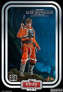 Star Wars Ep. V Luke Skywalker Snowspeeder Pilot 1/6 Hot Toys Sideshow MMS585