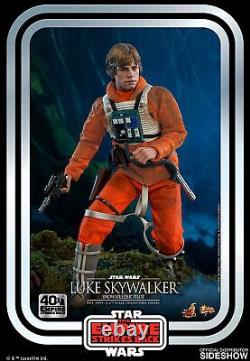 Star Wars Ep. V Luke Skywalker Snowspeeder Pilot 1/6 Hot Toys Sideshow MMS585