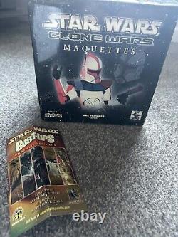 Star Wars Gentle Giant Clone Wars Maquette 2004 ARC Trooper Captain #131/2500