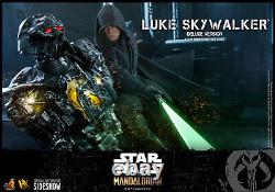 Star Wars Grogu The Child & Luke Skywalker Deluxe Ver. Hot Toys Sideshow DX23