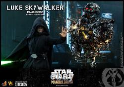 Star Wars Grogu The Child & Luke Skywalker Deluxe Ver. Hot Toys Sideshow DX23
