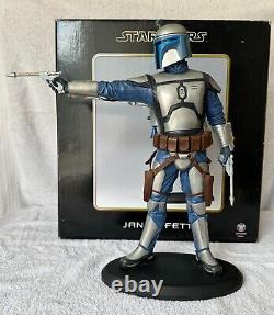 Star Wars Jango Fett Statue Attakus Large 1/5th Scale Bonus Gift Sideshow