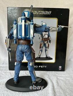 Star Wars Jango Fett Statue Attakus Large 1/5th Scale Bonus Gift Sideshow