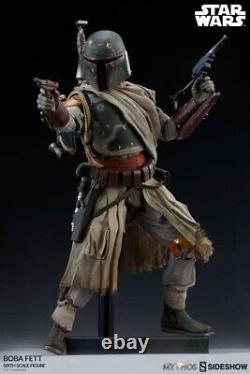 Star Wars Mythos 1/6 Boba Fett Action Figure Sideshow Collectibles Official