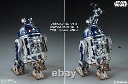 Star Wars R2-D2 Droid Deluxe Version action figure 1/6 Sideshow Brown Box Now
