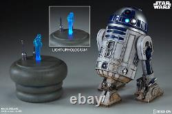Star Wars R2-D2 Droid Deluxe Version action figure 1/6 Sideshow Brown Box Now