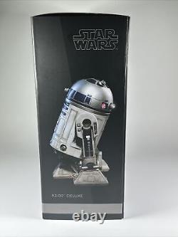 Star Wars SIDESHOW R2-D2 DELUXE 1/6 Scale All Lights Work! 100% Complete