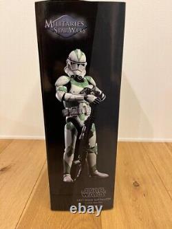 Star Wars Sideshow 442nd Siege Battalion Clone Trooper 1/6 Figure New Unopend