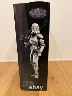 Star Wars Sideshow 442nd Siege Battalion Clone Trooper 1/6 Figure New Unopend