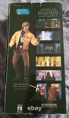 Star Wars Sideshow Collectibles 12 Luke Skywalker Yavin Ceremony Figure